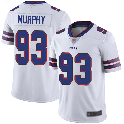 Men Buffalo Bills 93 Trent Murphy White Vapor Untouchable Limited Player NFL Jersey